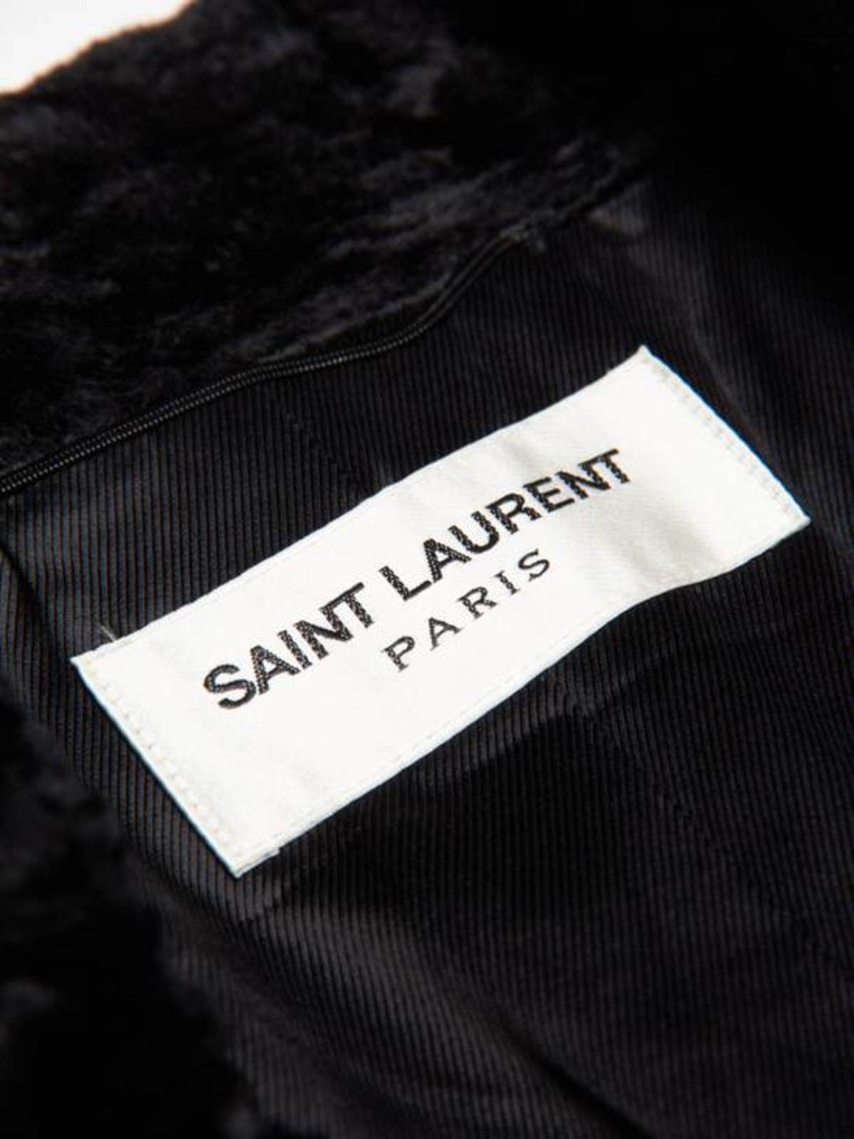 Saint Laurent Paris Saint Laurent Double-Breasted Astracan Fur Coat Size US S / EU 44-46 / 1 - 15 Thumbnail