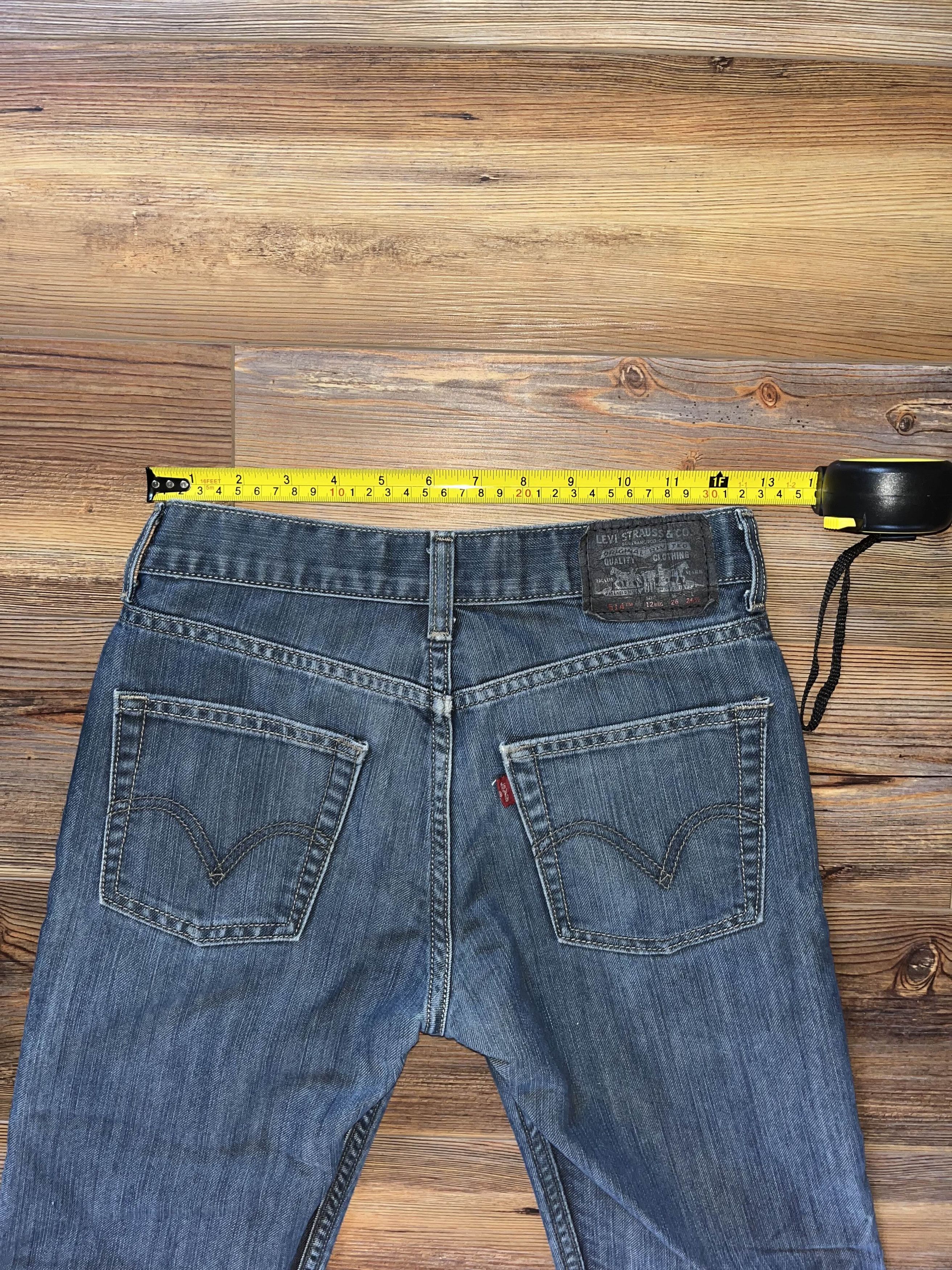 Levi's Vintage Y2K Levis 514 Red Tab Jeans Size 26" / US 2 / IT 38 - 7 Thumbnail