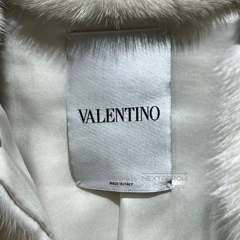 Valentino Valentino White floral rhinestone mink fur coat Size S / US 4 / IT 40 - 3 Thumbnail