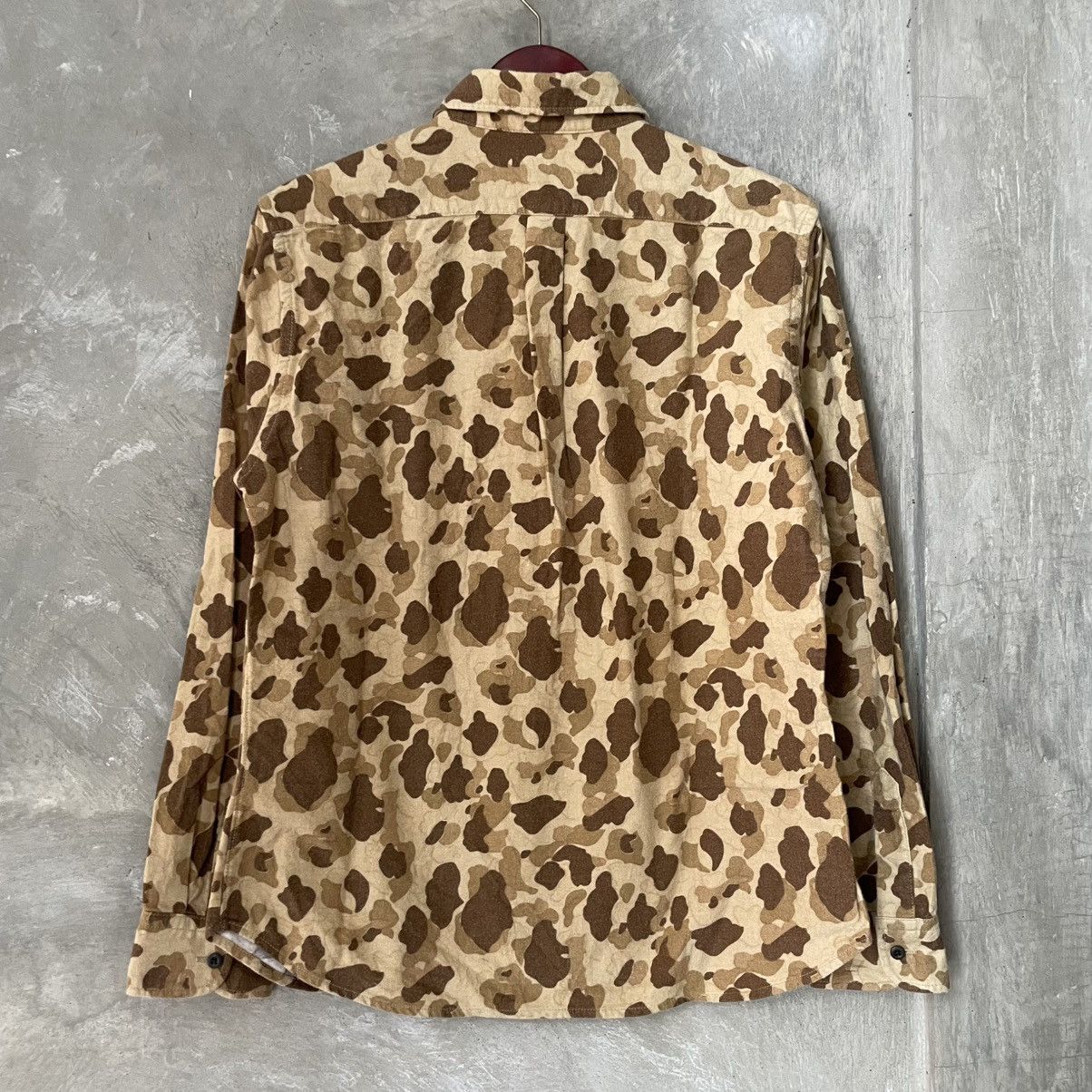 Japanese Brand × United Arrows United Arrows Ltd Tokyo Japanese Brand Duck Camouflage Shirt Size US L / EU 52-54 / 3 - 8 Thumbnail