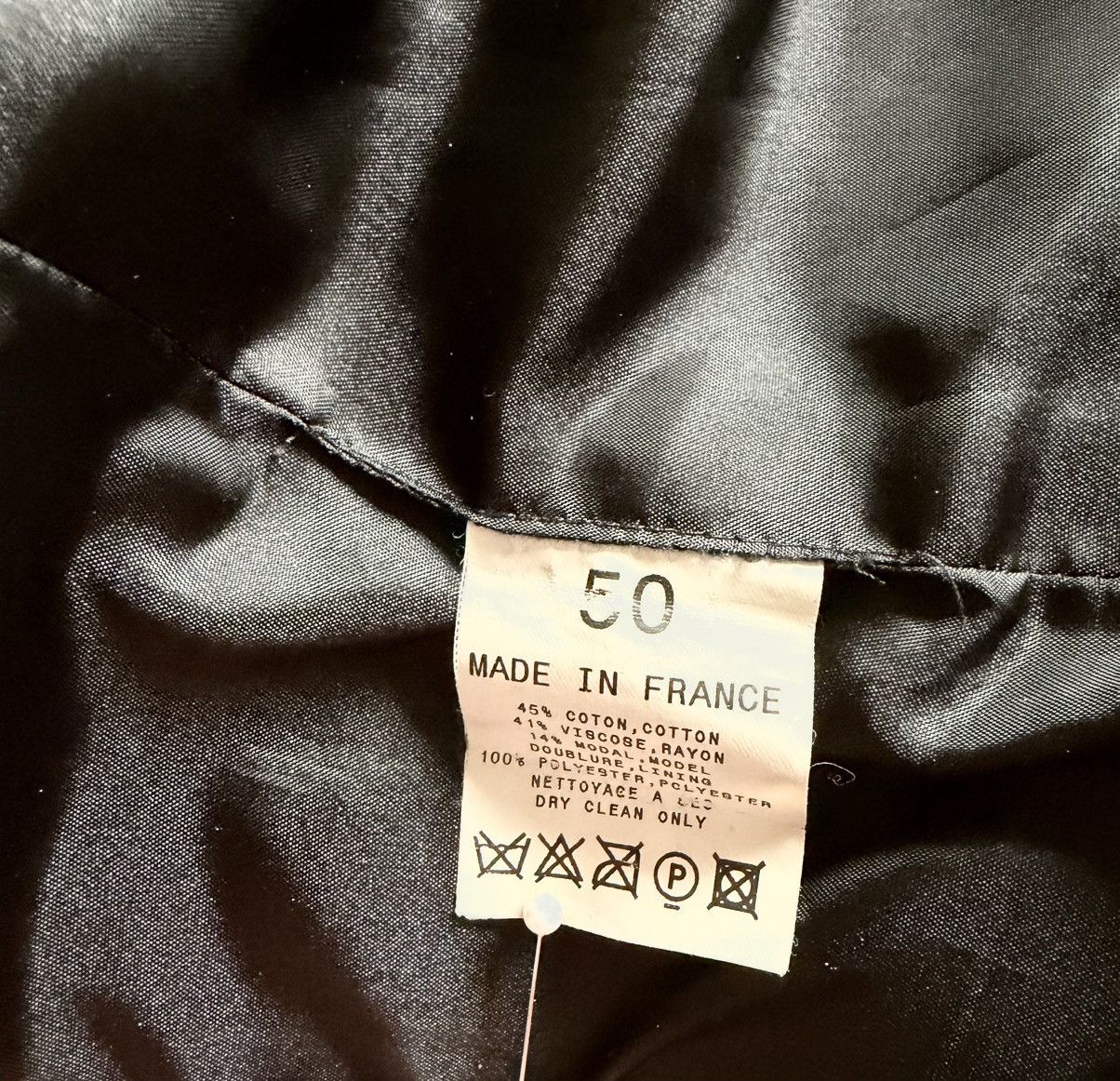 agnes b. Agnes B faux Pony Hair Blazer mens size 50 Size 50R - 6 Thumbnail