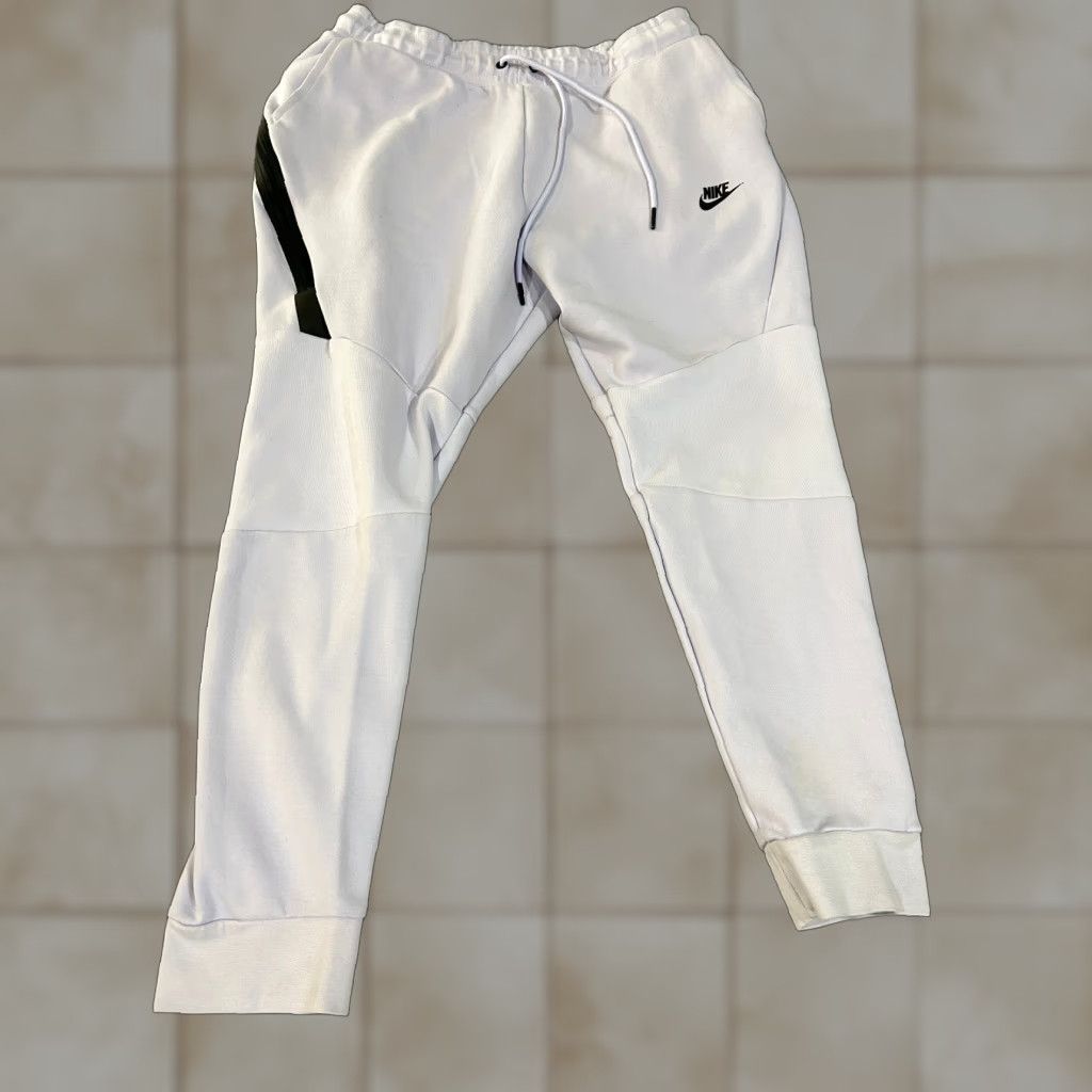 Nike Nike Tech Fleece Jogger Pants Mens L Purple Solid Logo Size US 33 - 1 Thumbnail