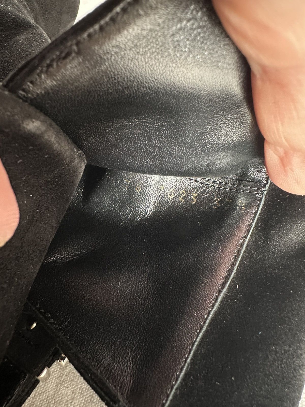 Gianvito Rossi Bottines à talons Gianvito Rossi en suede noir 37,5 Size US 6.5 / IT 36.5 - 10 Thumbnail