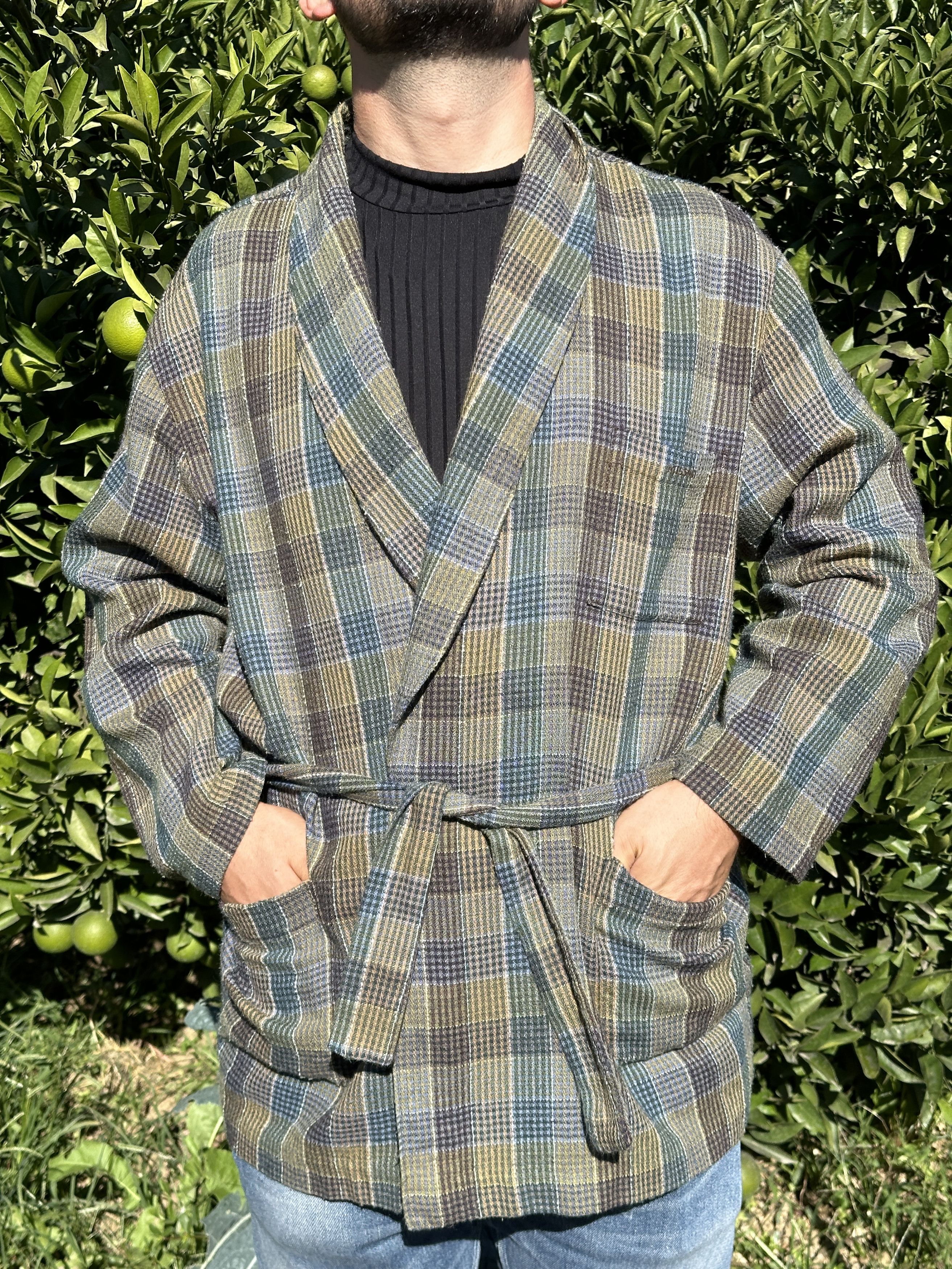 Missoni Bathrobe Missoni 3D Knit Stripe Retro Light Robe Size 52 L Size US L / EU 52-54 / 3 - 4 Thumbnail