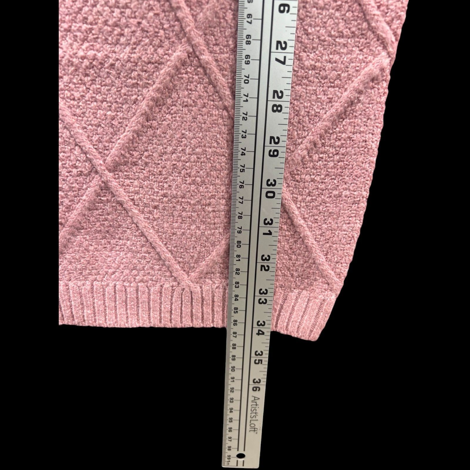 rue21 Rue 21 - Women's Turtleneck Knitted Sweater Dress - Pink - M Size M / US 6-8 / IT 42-44 - 7 Thumbnail