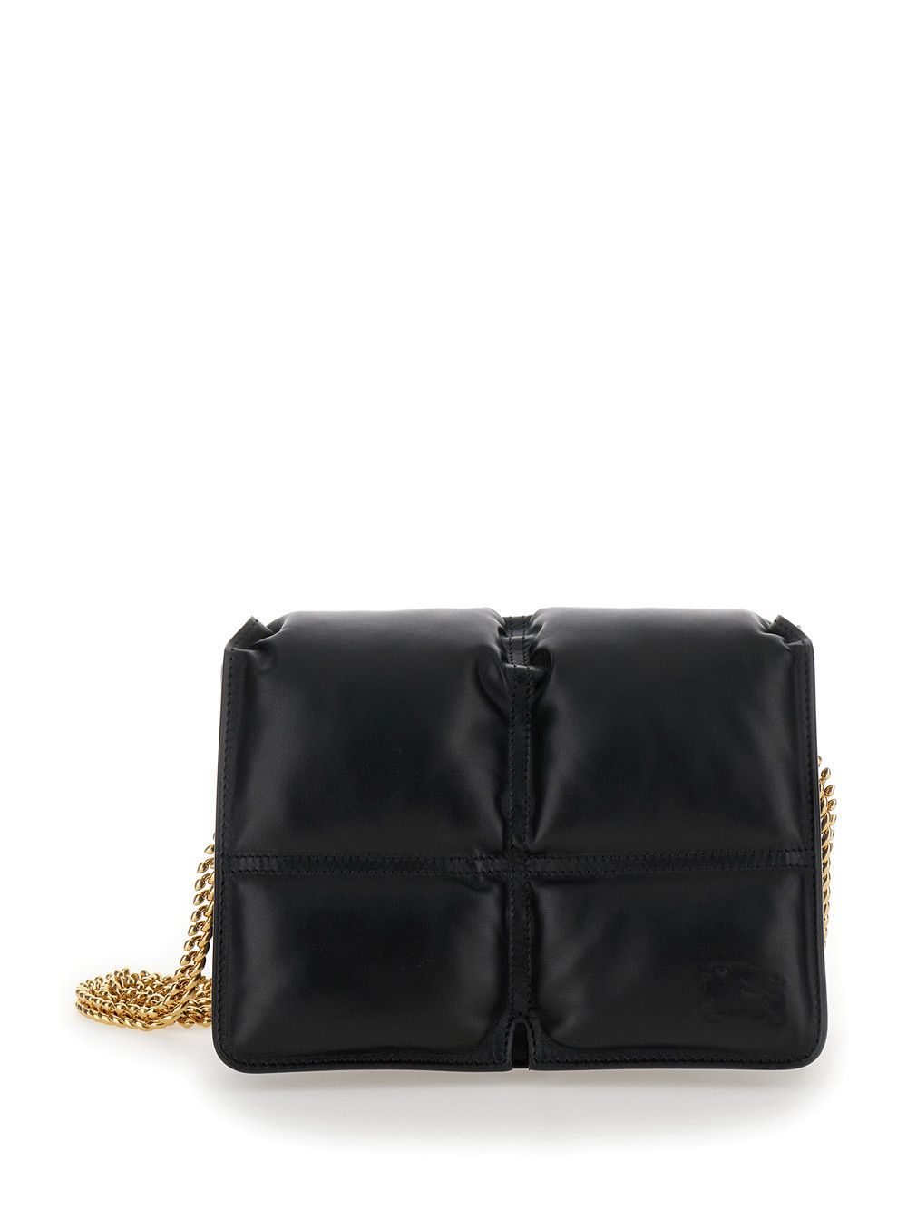 Burberry 'Snip' Black Shoulder Bag in Quilted Leather Woman Size ONE SIZE - 1 Thumbnail