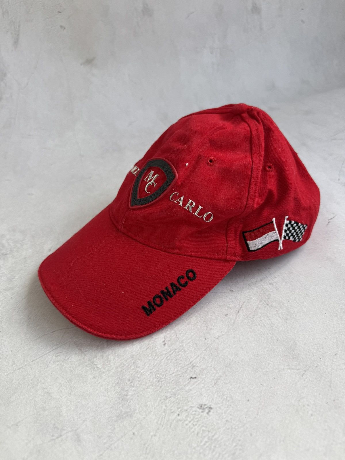 Vintage Monte Carlo Monaco Formula 1 Cap Vintage Size ONE SIZE - 2 Thumbnail