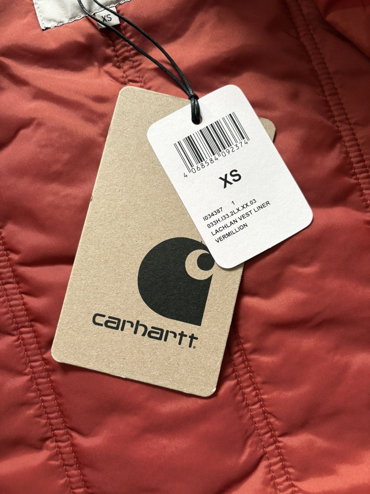 Carhartt Wip Carhartt WIP Lachlan Vest Liner – Vermillion / Size XS Size US XS / EU 42 / 0 - 4 Thumbnail
