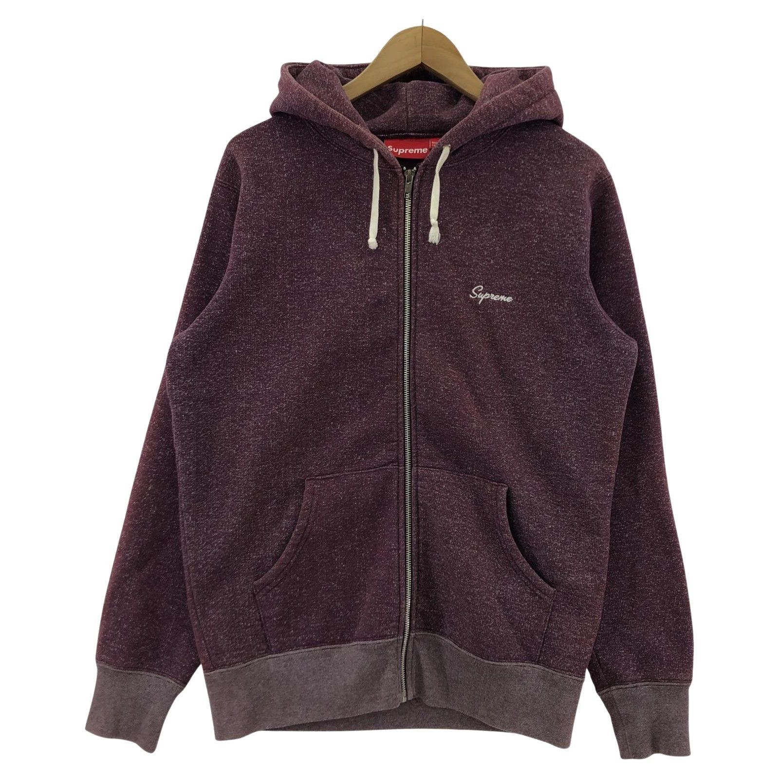 Supreme Supreme 08AW Script Heather Zip Hoodie Size M | Grailed 