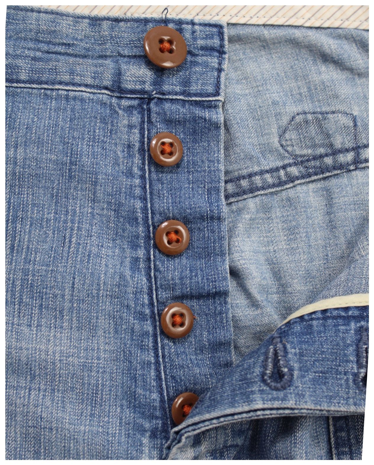 Hiroshi Kato SS2010 KATO`BY HIROSHI KATO TRIPLE A WORKWEAR DENIM PANTS Size US 32 / EU 48 - 6 Thumbnail