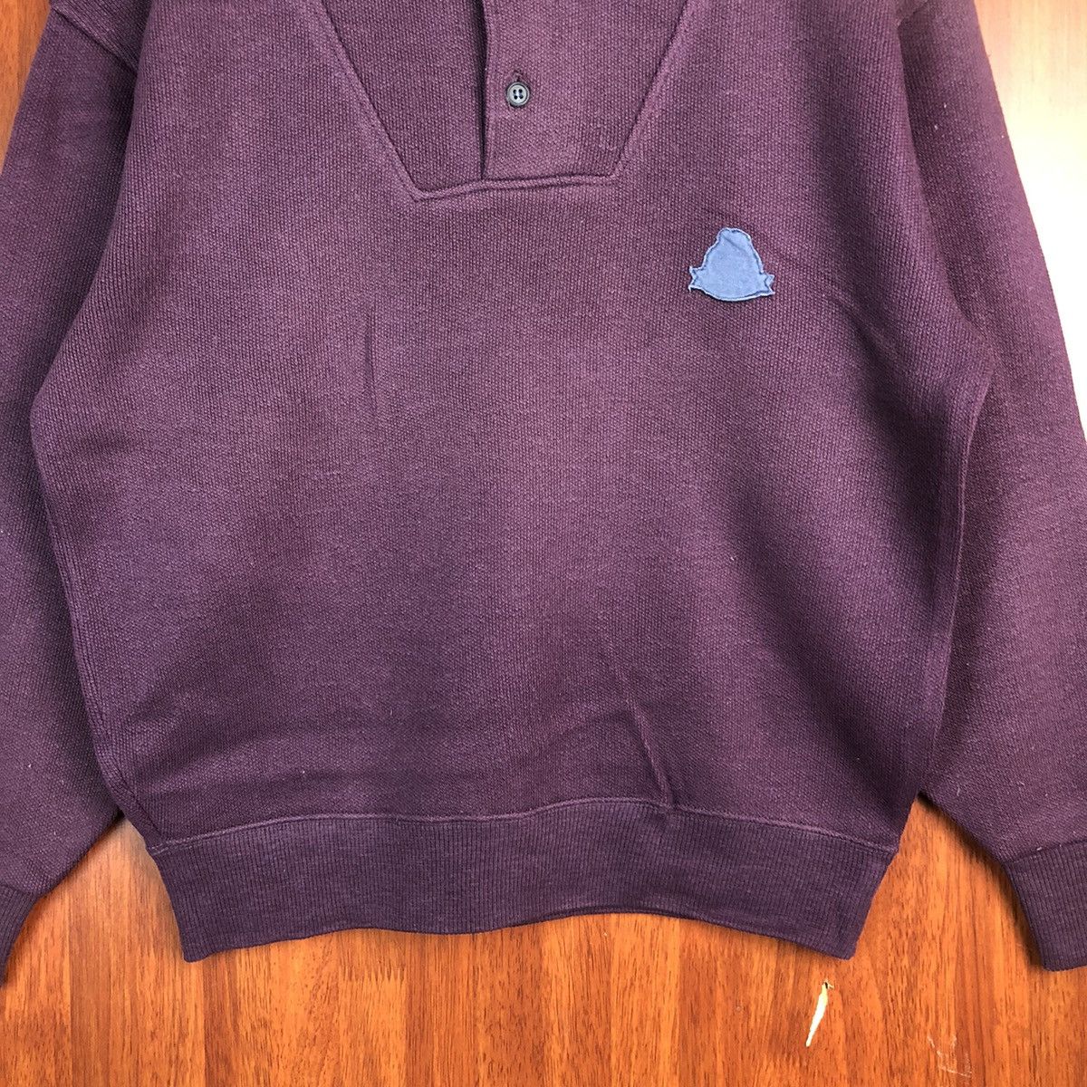 Japanese Brand × Vintage Sovali Purple vintage japan Sweathshirt #7537 Size US M / EU 48-50 / 2 - 3 Thumbnail