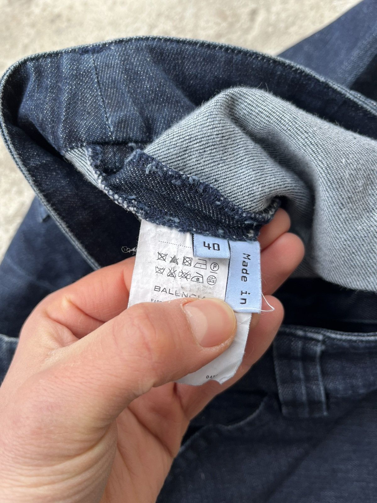 Balenciaga 2009 Balenciaga Pants Archive Denim Jeans Size 27" / US 4 / IT 40 - 3 Thumbnail