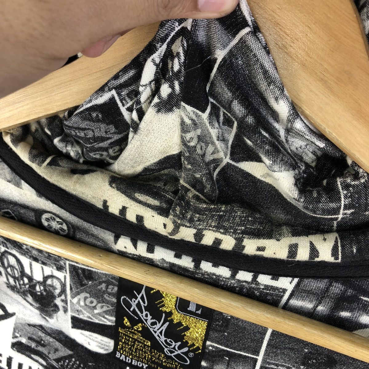 Japanese Brand Vintage Y2K Badboy Black And White Graphic Lining Jacket Size US M / EU 48-50 / 2 - 11 Thumbnail