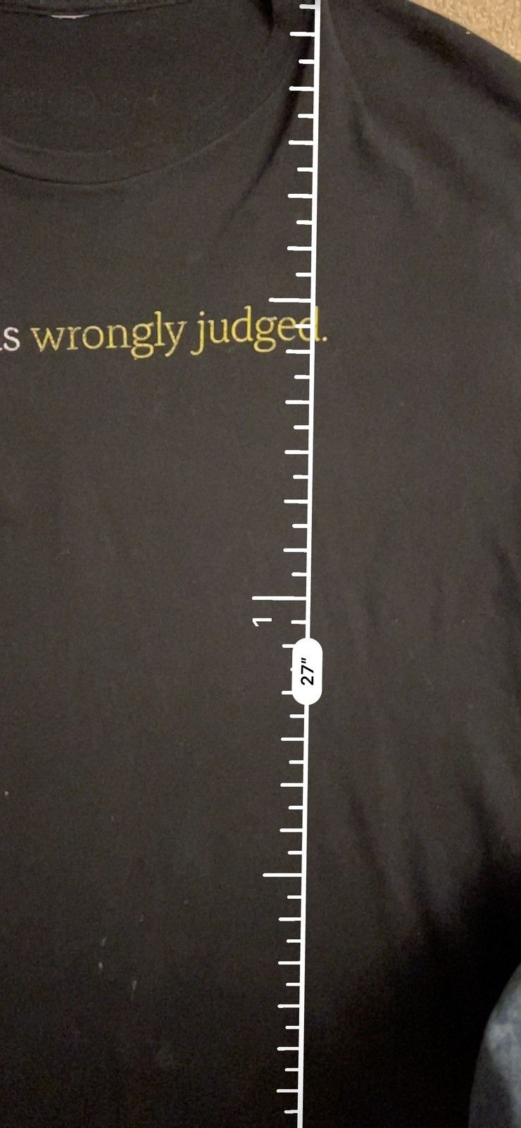 Vintage × basketcase gallery “ Jesus was wrongly judged “ slogan tee Size US M / EU 48-50 / 2 - 6 Thumbnail