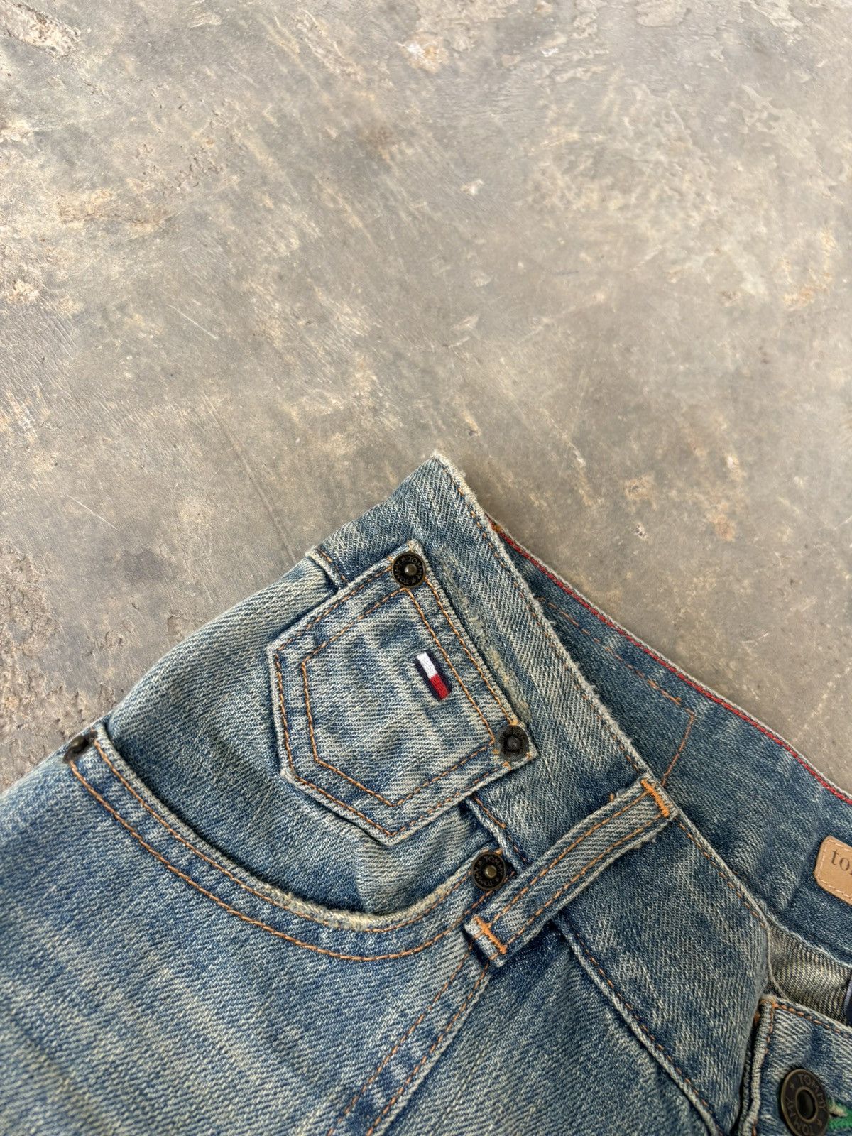 Hysteric Glamour × Japanese Brand × Tommy Hilfiger Boocut Tommy Jeans Unisex Ifsixwaenine Lgb Style Size US 31 - 7 Thumbnail