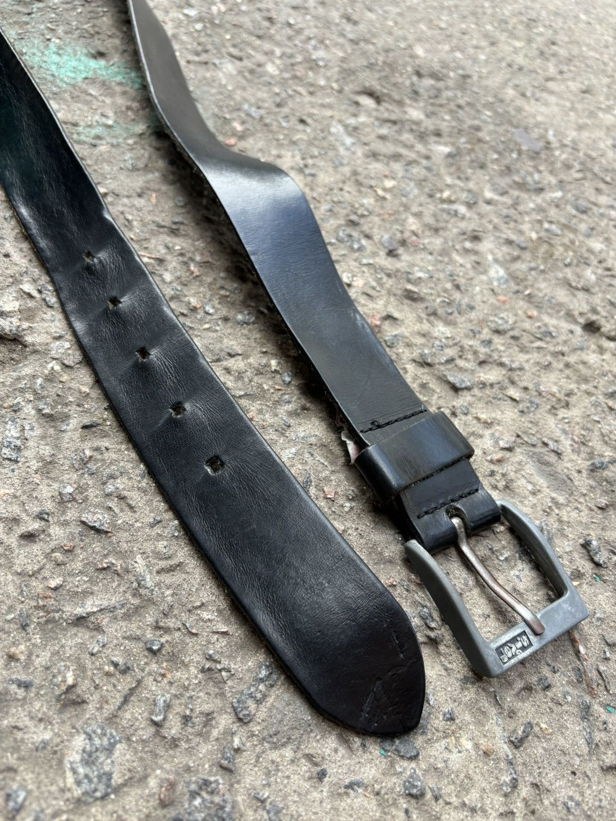 Levi's Vintage Levis Logo Buckle Leather Belt Size ONE SIZE - 7 Thumbnail
