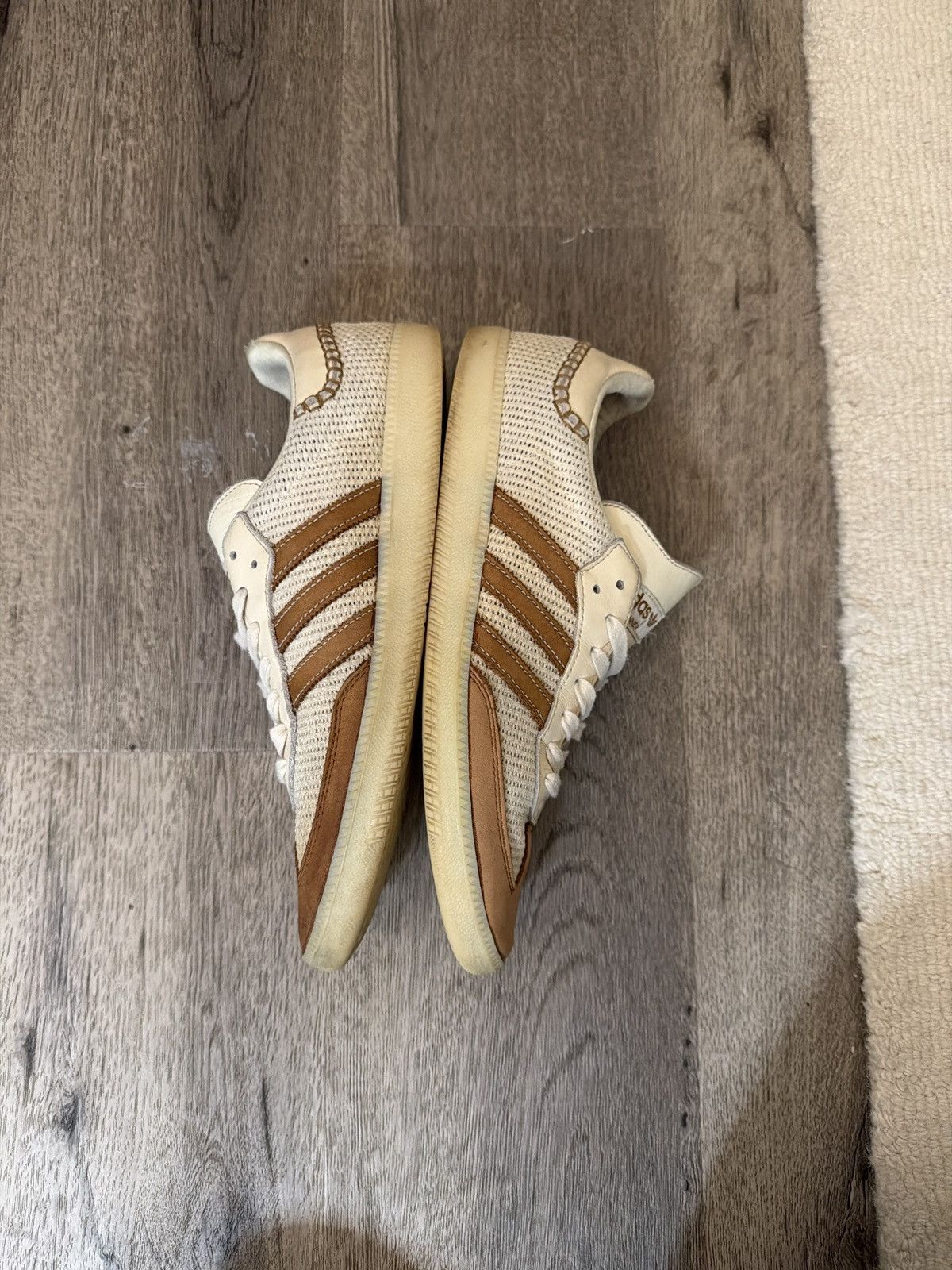 Adidas × Wales Bonner Samba Cream White Size US 11 / EU 44 - 4 Thumbnail
