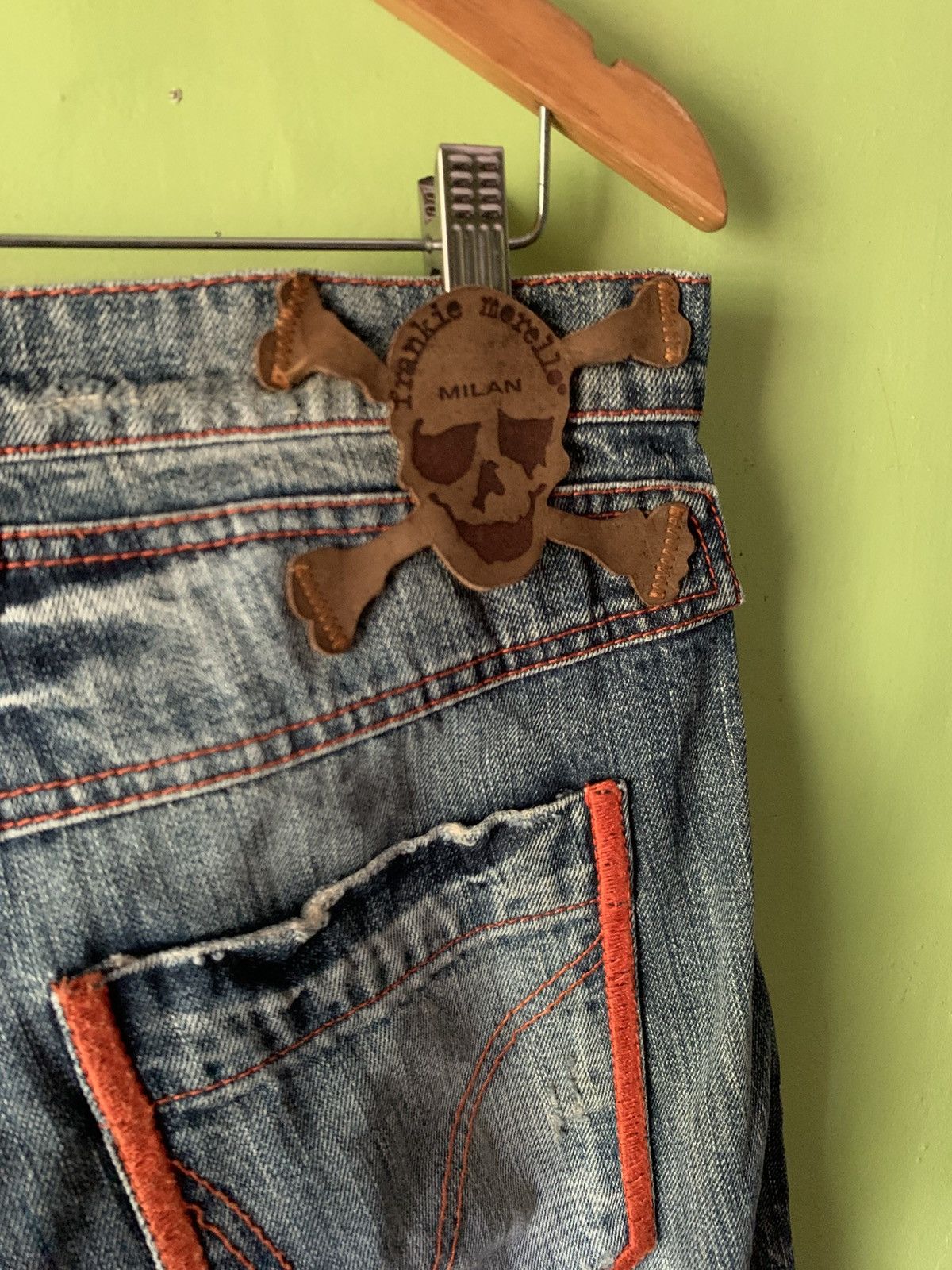 Frankie Morello Y2K Frankie Morello straight cut denim jeans Size US 35 - 3 Thumbnail