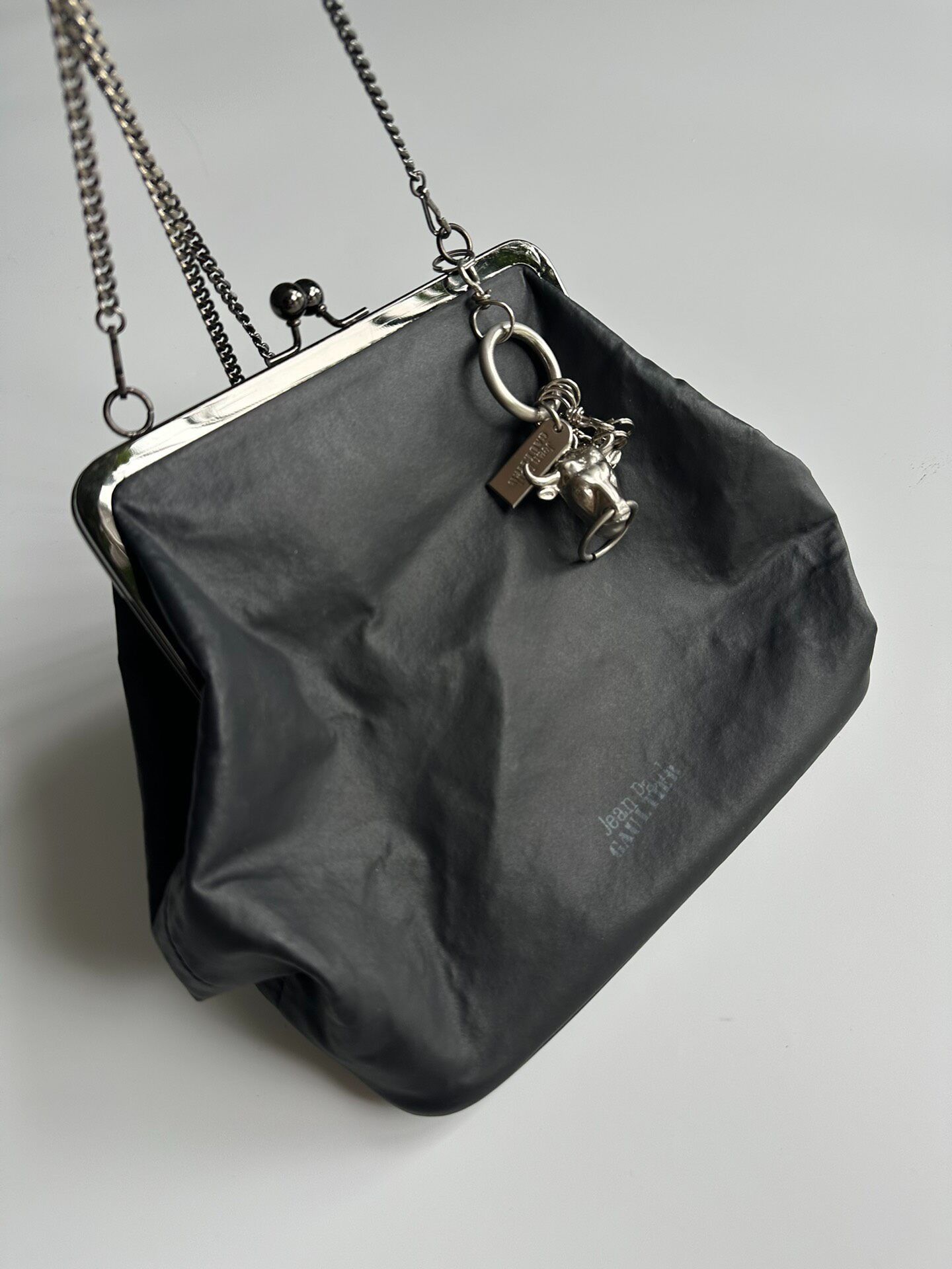 Jean Paul Gaultier JEAN PAUL GAUTIER Metal and leather backpack| Size ONE SIZE - 1 Thumbnail
