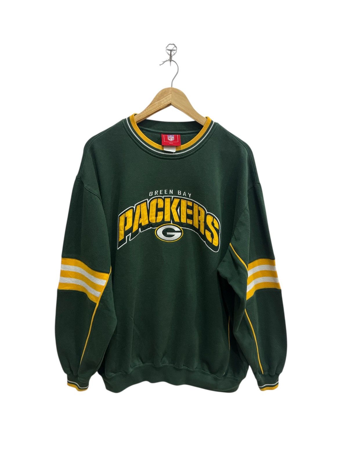 NFL Vintage 90’s NFL Green Bay Packers Embroidered Big Logo Size US L / EU 52-54 / 3 - 1 Thumbnail