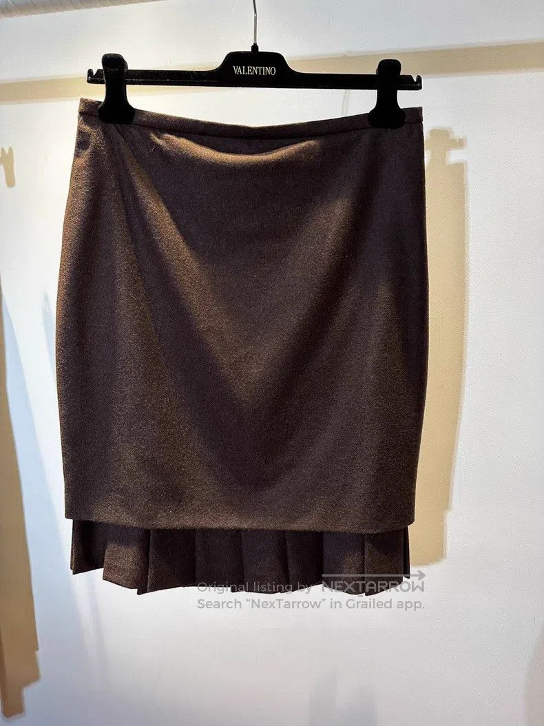 Hermes Hermes Wool skirt Size 27" / US 4 / IT 40 - 1 Thumbnail