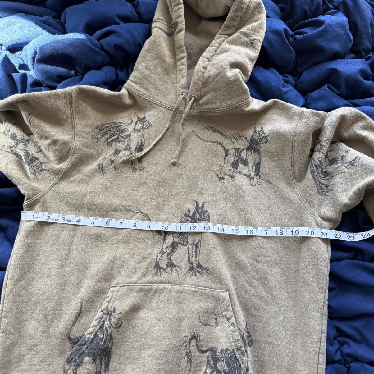 Supreme Ss20 animals hooded sweatshirt medium olive Size US M / EU 48-50 / 2 - 9 Thumbnail