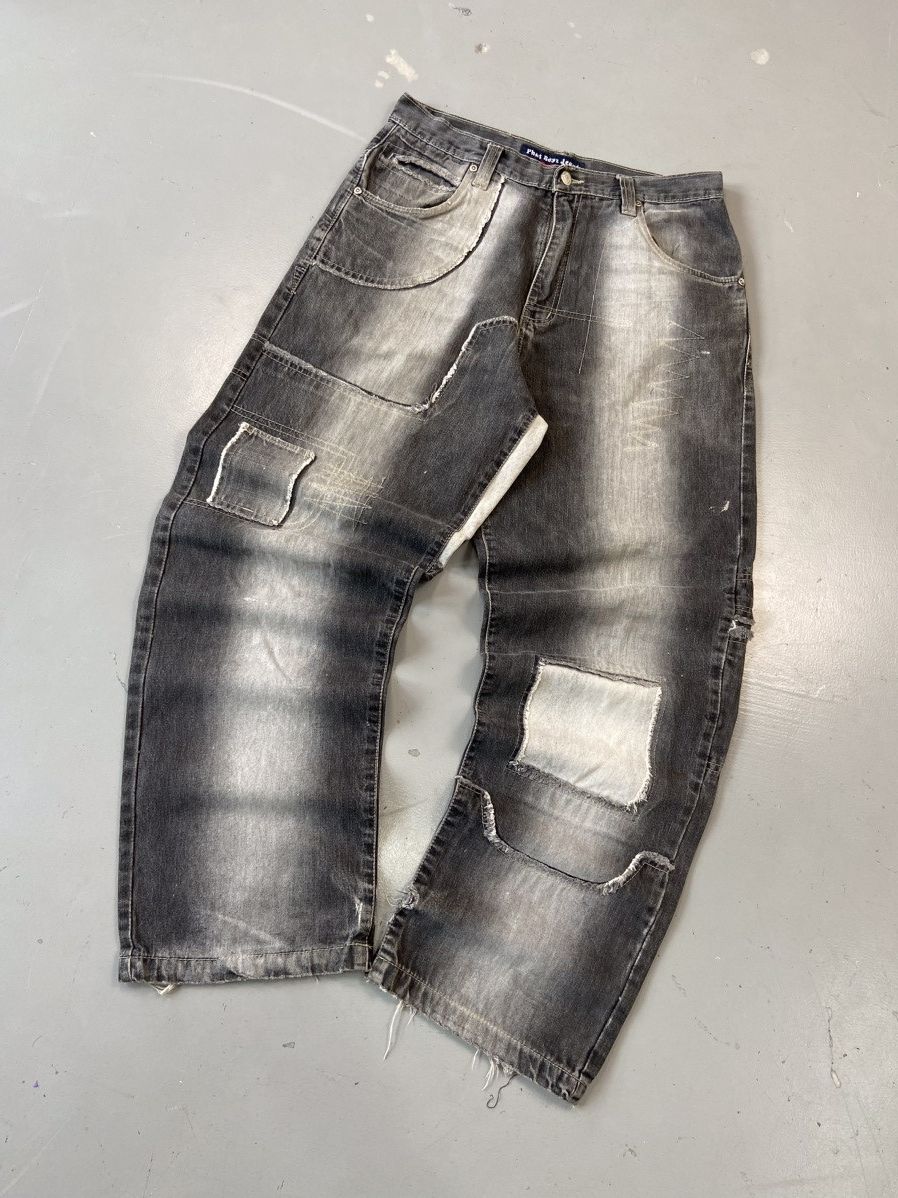 JNCO × Southpole × Vintage Vintage phat boys distressed denim Size US 33 - 2 Thumbnail
