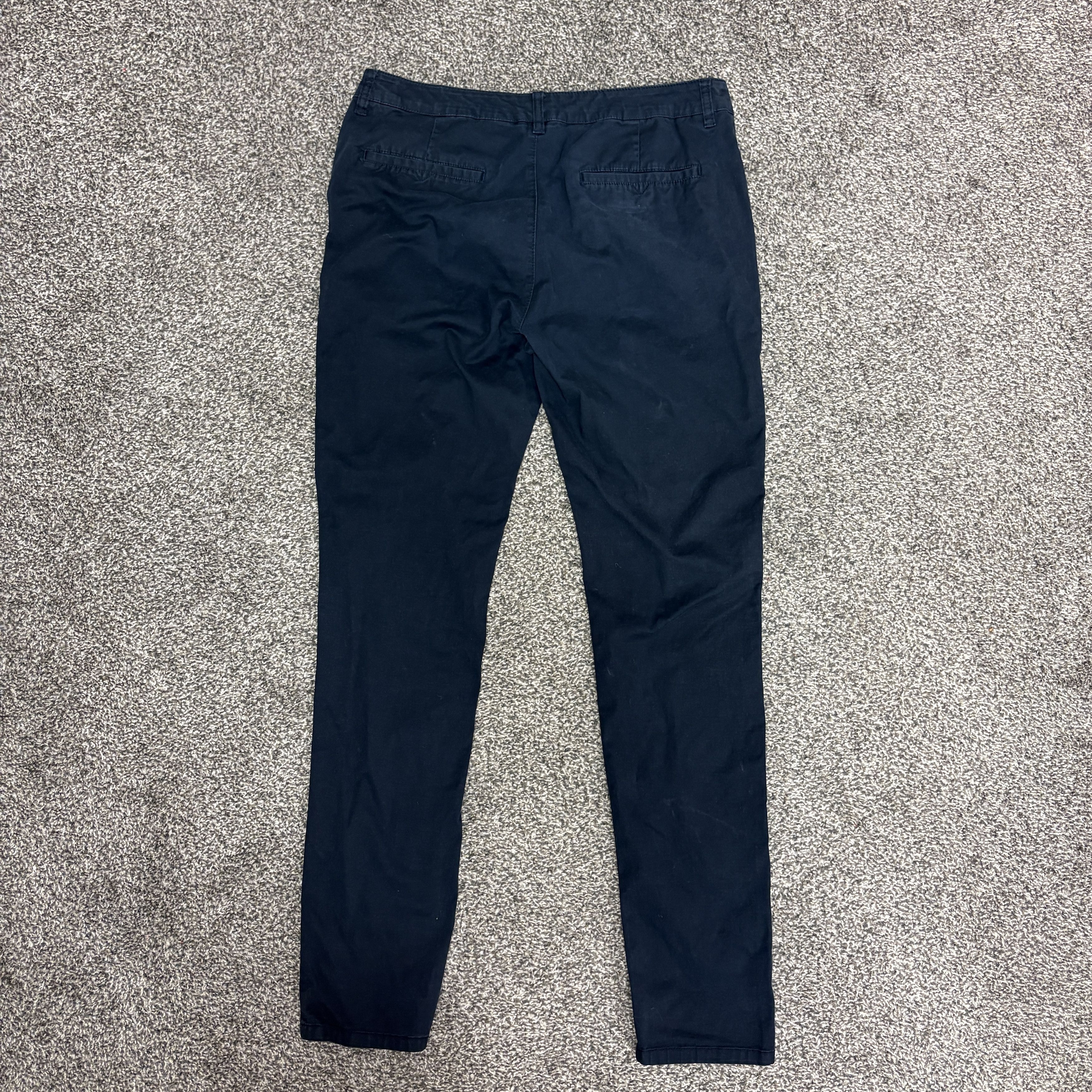 Asos ASOS Skinny Chinos Navy Blue, Size 34x34 Size US 34 / EU 50 - 5 Thumbnail
