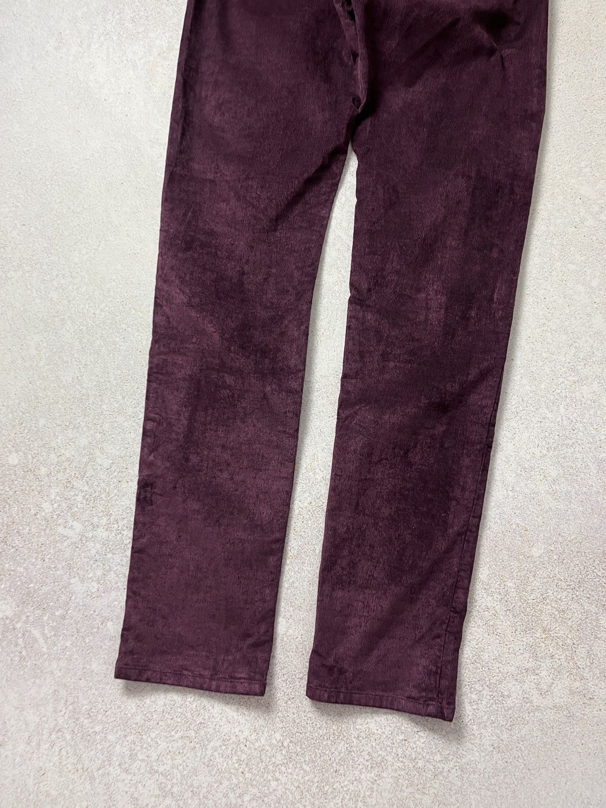 Jacob Cohen JACOB COHEN Purple Kimberly Slim Handmade Tailored Trousers Size 29" - 5 Thumbnail