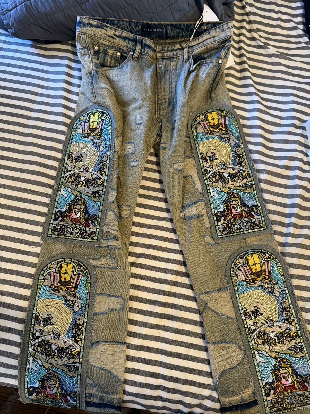 Who Decides War Who Decides War Unfurled Denim Size US 32 / EU 48 - 1 Thumbnail