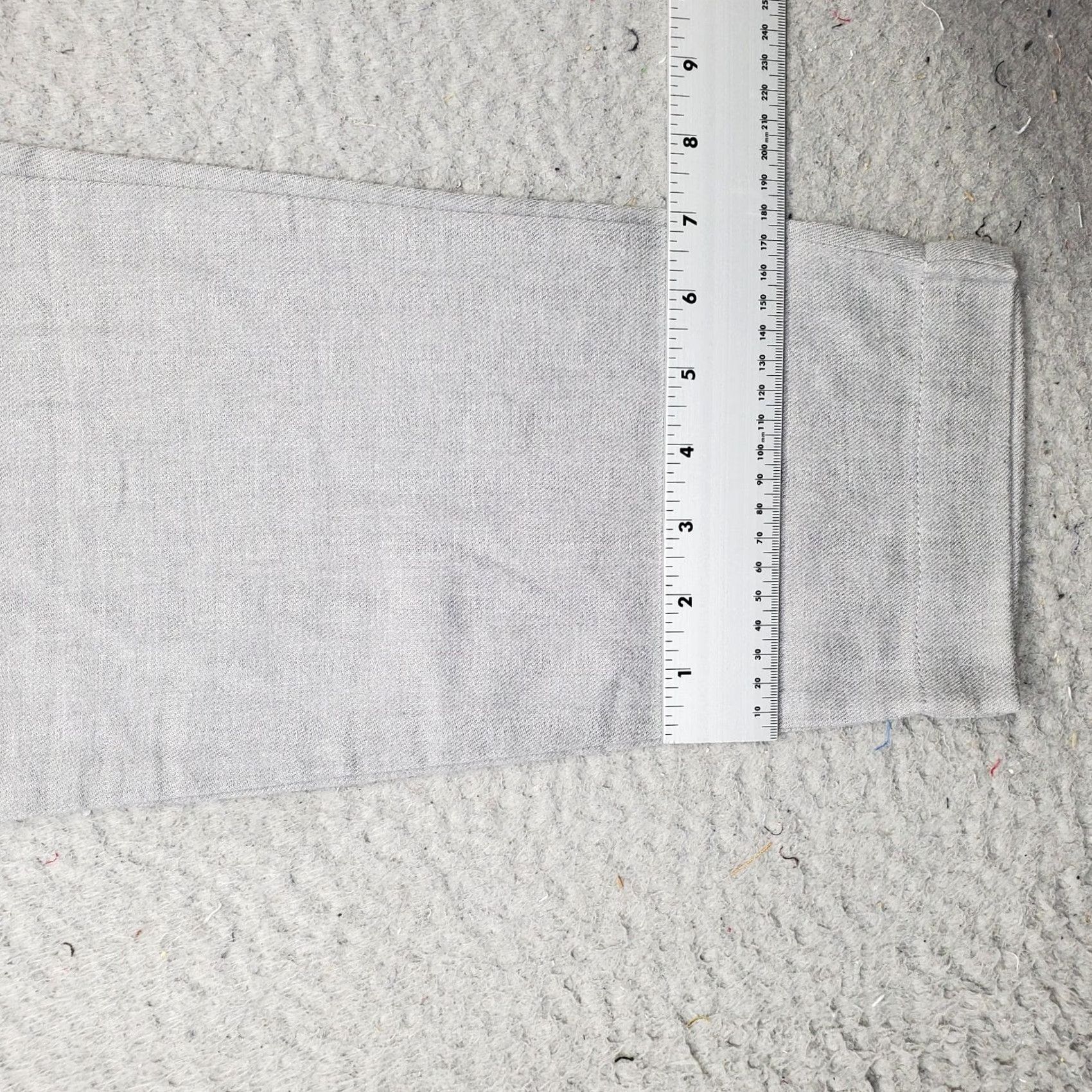 Banana Republic Banana Republic Pants Womens Small Gray Straight Leg Elastic Waist Drawstring Size 28" / US 6 / IT 42 - 5 Thumbnail