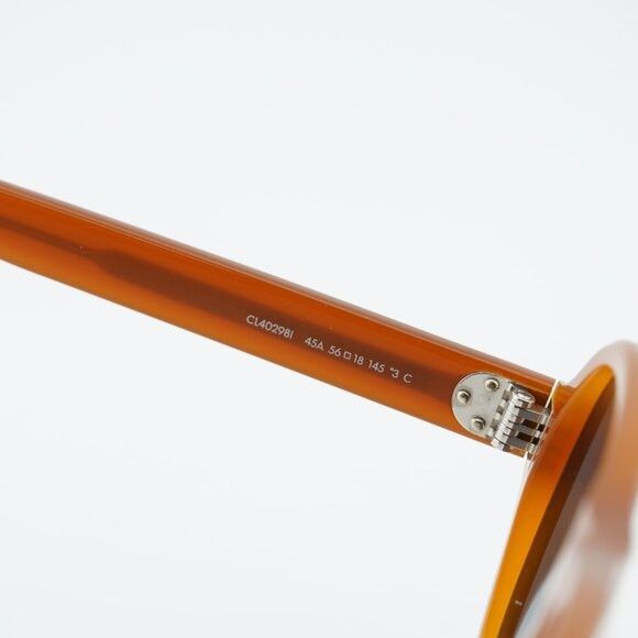 Celine Celine CL40298I 45A CELINE 3 DOTS Sunglasses Brown Aviator Size ONE SIZE - 6 Thumbnail