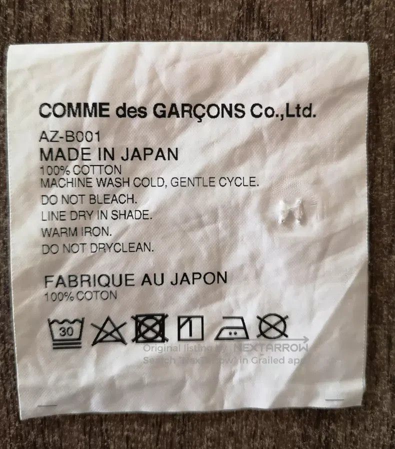 Comme des Garcons Comme Des Garcons Red Heart Embroidered White Shirt Size M / US 6-8 / IT 42-44 - 4 Thumbnail