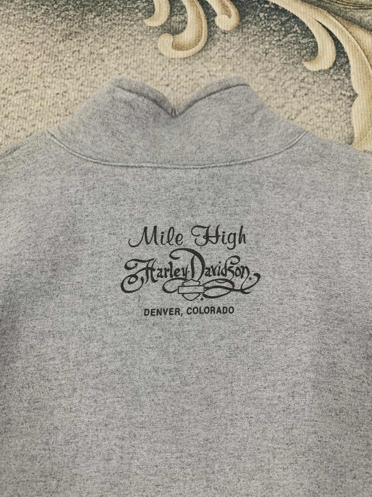 Harley Davidson Harley Davidson Half Zip Style Sweater Size US L / EU 52-54 / 3 - 12 Thumbnail