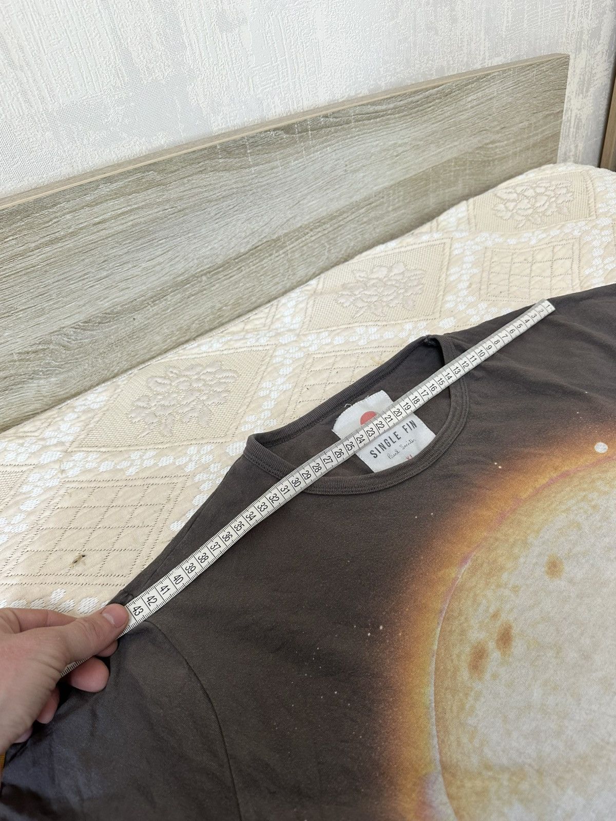 Paul Smith 🔥 Paul Smith Single Fin Japan Sun Space Art Y2K T Shirt Rare Size US XL / EU 56 / 4 - 9 Thumbnail