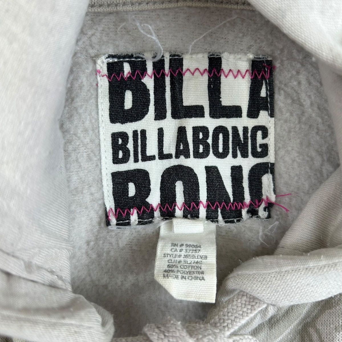 Billabong BILLABONG SURFING Vintage Floral Zip Hoodie Gray Size US M / EU 48-50 / 2 - 3 Thumbnail