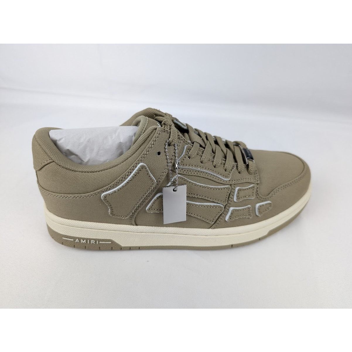 Amiri o1rshd1 Chunky Skeleton Top Low Sneakers in Green Size US 8 / EU 41 - 3 Thumbnail