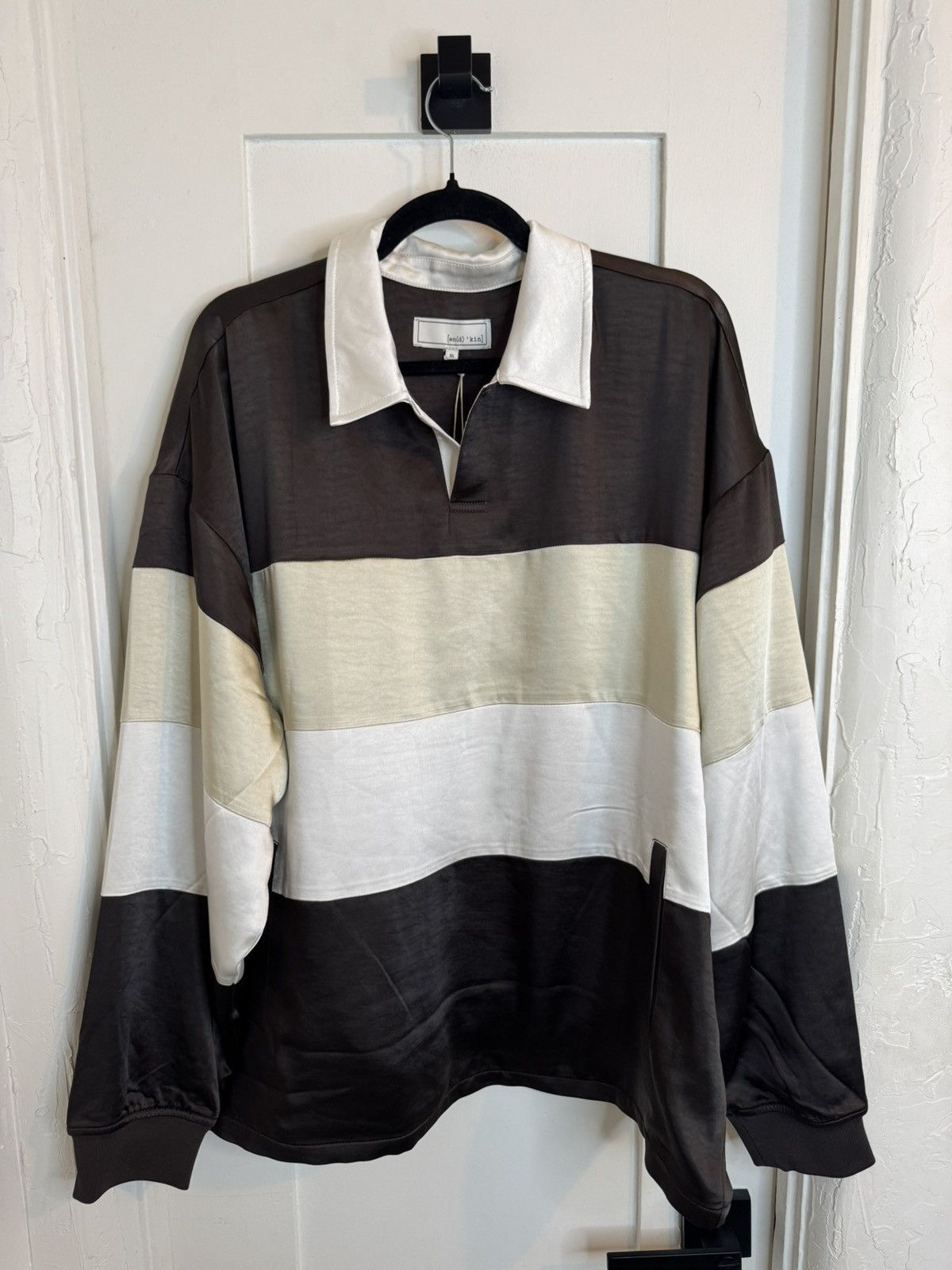 Kith × Wilson Athletics Kith Wilson Essex Sweater Polo - Bright 