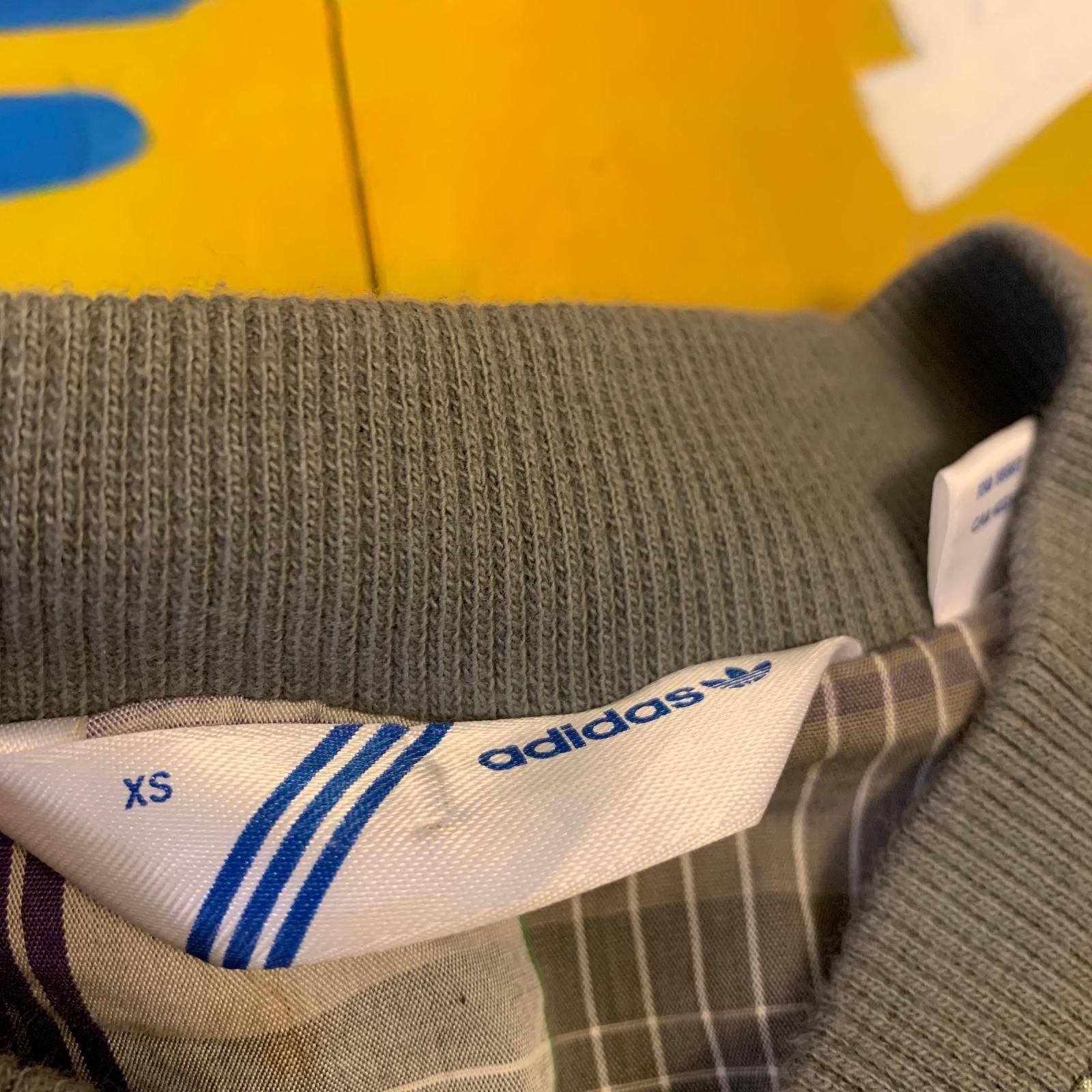 Adidas Adidas Men's Plaid Zip-Up Bomber Jacket Size US M / EU 48-50 / 2 - 5 Thumbnail
