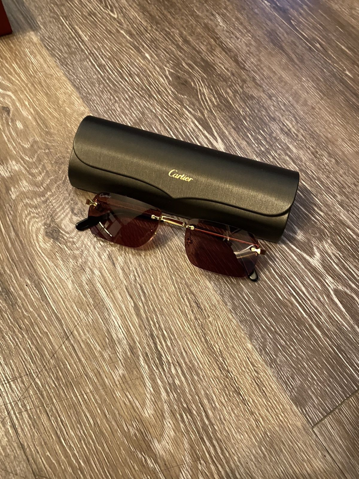 Cartier Golden Ruby Frameless Cartiers Size ONE SIZE - 4 Thumbnail