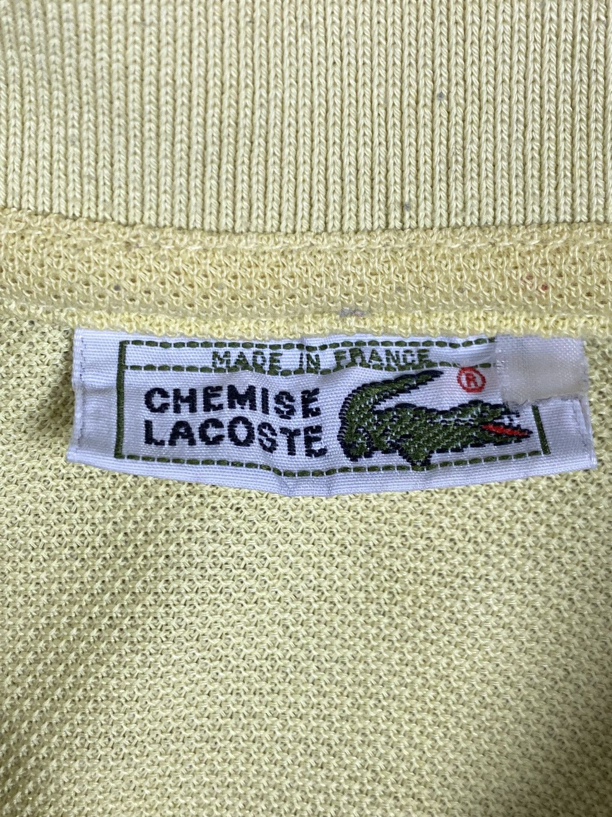 Lacoste Vintage Lacoste Designer Polo Shirt Size US L / EU 52-54 / 3 - 8 Thumbnail