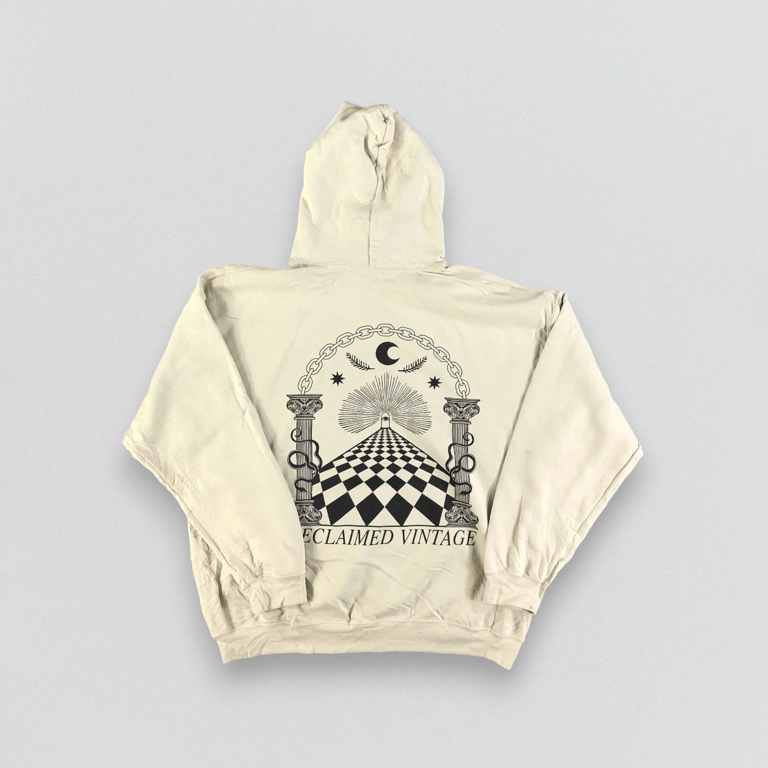 Japanese Brand Reclaimed Vintage Hoodie Sweater F294 Size US L / EU 52-54 / 3 - 2 Thumbnail