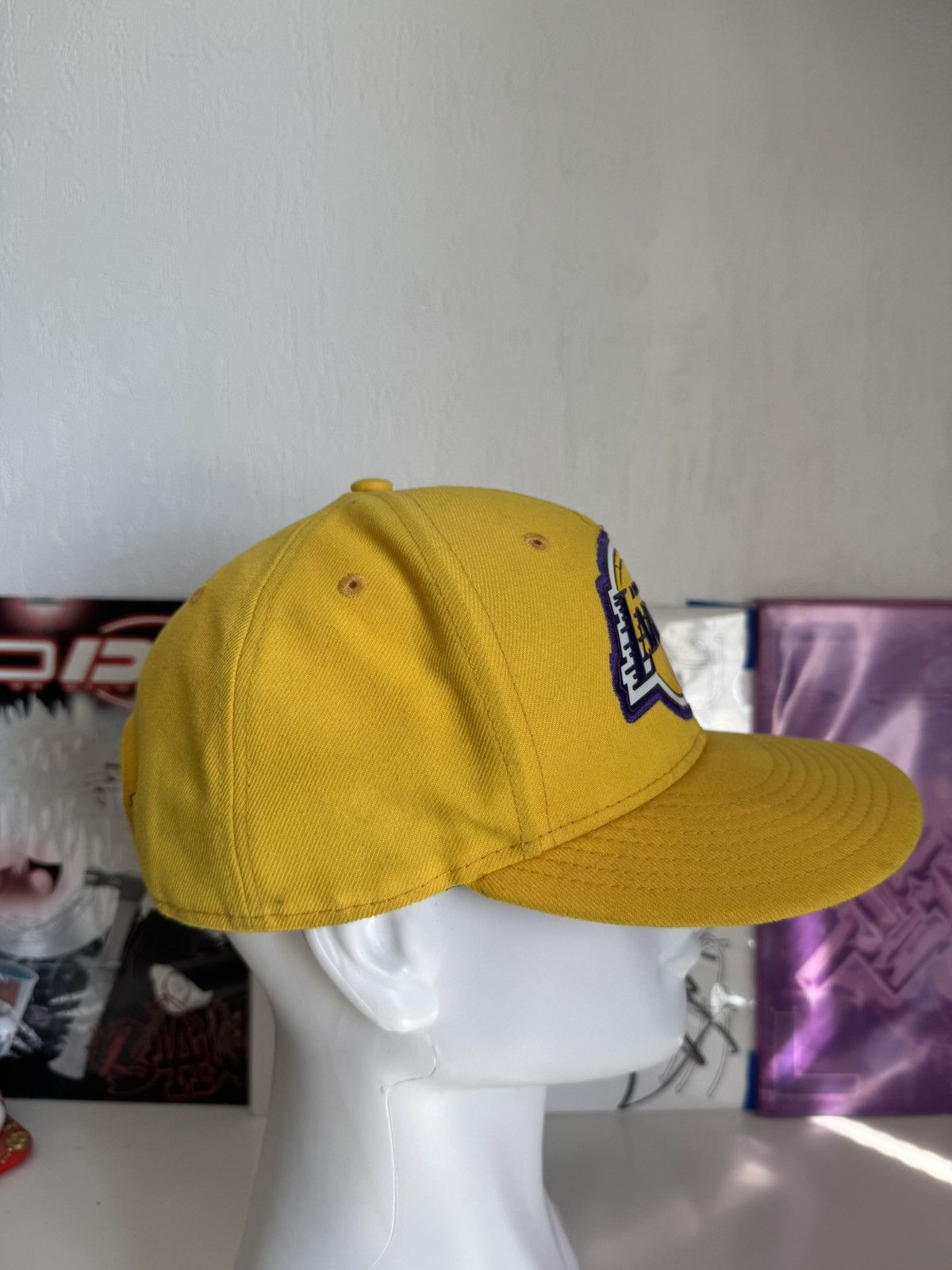 New Era New Era Los Angeles Lakers Yellow Snapback Cap Size ONE SIZE - 2 Thumbnail