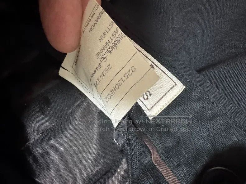 Other Hermes Crocodile leather buckle long pants, 99% Wool+1% Si Size US 42 / EU 58 - 9 Thumbnail