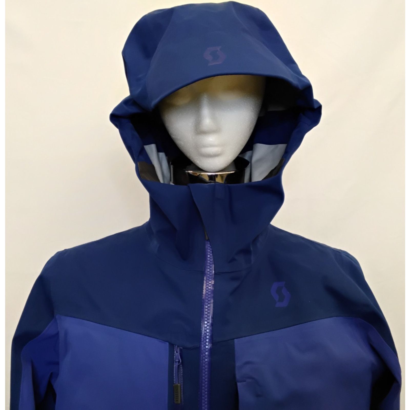 Other Scott Ski Shell Jacket Men's L Blue Hooded Waterproof Vented Size US L / EU 52-54 / 3 - 5 Thumbnail