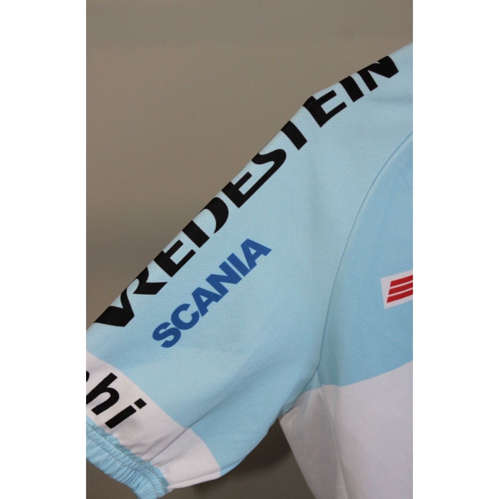 Vintage Bianchi mens blue cycling riding shirt Size XL Size US XL / EU 56 / 4 - 3 Thumbnail