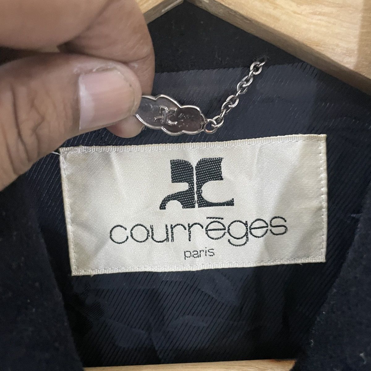 Courreges Vintage Courreges Paris Trench Coat Size L / US 10 / IT 46 - 5 Thumbnail