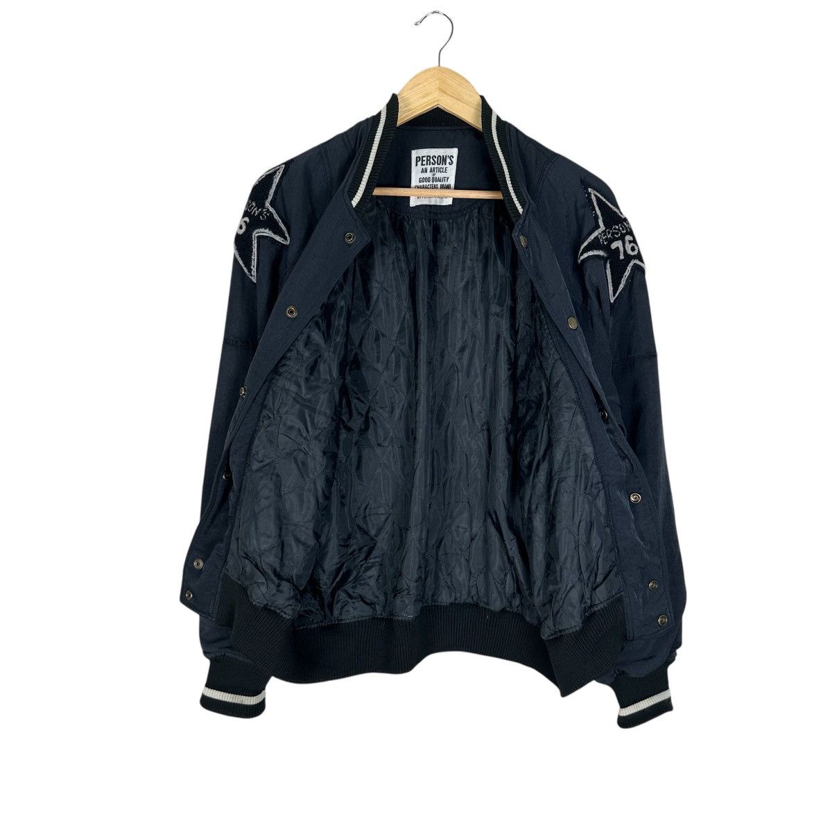 PERSON'S PERSON STAR BOMBER JACKET LIKE ISSEY MIYAKE Size US L / EU 52-54 / 3 - 7 Thumbnail