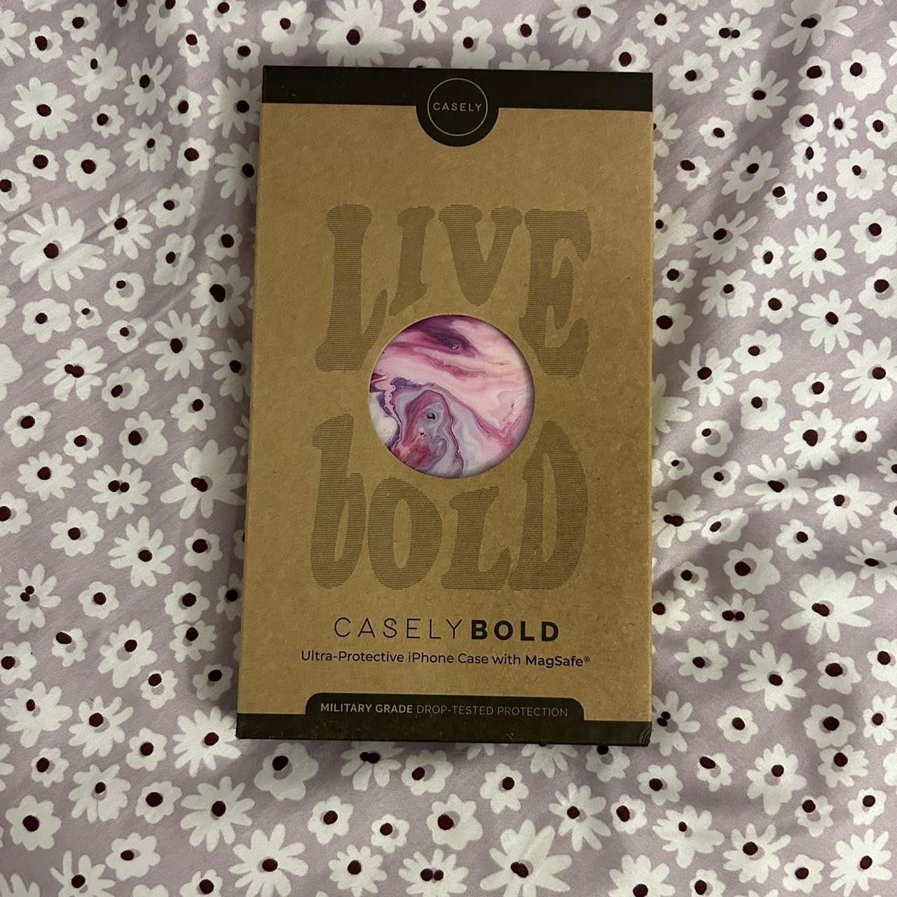Designer Pink and Purple Phone-cas Size ONE SIZE - 1 Thumbnail