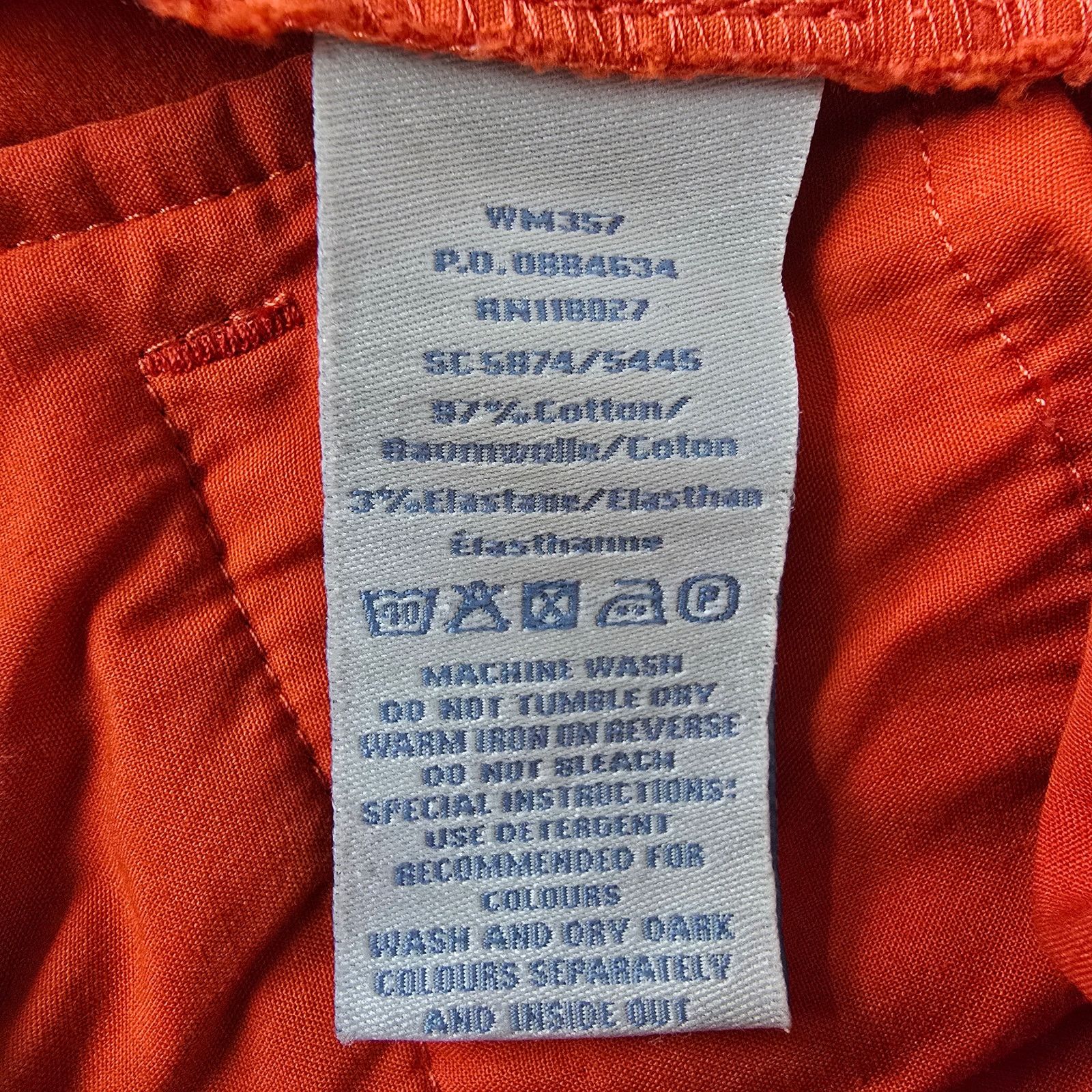 Boden Boden Richmond Pants Trousers Size 6L / 6 Long Bright Coral Size 28" / US 6 / IT 42 - 11 Thumbnail